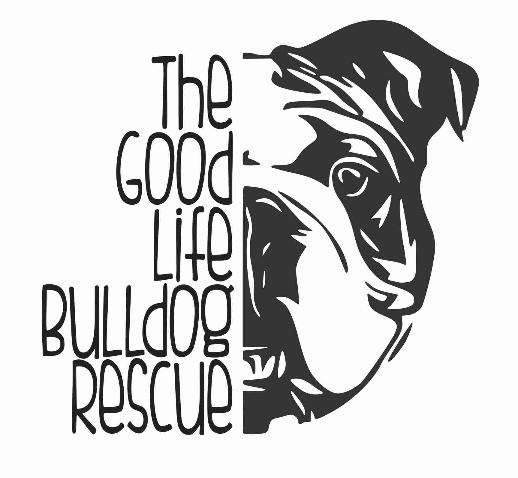 good life bulldog rescue logo