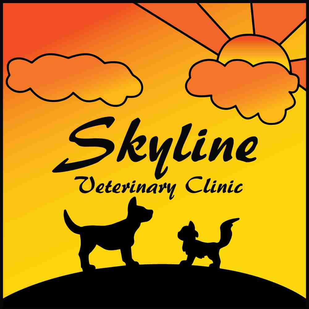 skyline veterinary clinic logo